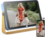 KODAK WLAN digitaalne pildiraam 10-tolline akutoitega, elektrooniline pildiraam HD IPS puuteekraaniga, nutikas digitaalne pildiraam koos rakendusega, 16 GB m&auml;lu, jagage fotosid ja videoid kohe