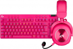 Logitech G PRO X TKL LIGHTSPEED traadita m&auml;nguklaviatuur PRO X 2 LIGHTSPEED traadita m&auml;ngukomplekt, PC, PS5, PS4, QWERTZ Saksa paigutus - Magenta