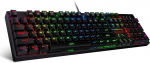 Redragon K582-US SURARA RGB LED taustavalgustusega QWERTY mehaaniline m&auml;nguklaviatuur 104 klahviga, US paigutus (punane l&uuml;liti - US paigutus)