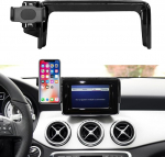 TTCR-II &uuml;hildub mobiiltelefoni hoidjaga Mercedes Benz A-klass W176 2013-2015/B-klass W246 2012-2015, CLA C117/GLA X156 2014-2016, 5,8-tolline 360&deg; p&ouml;&ouml;ratav GLA mobiiltelefoni hoidja CLA armatuurlauale