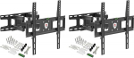Ergosolid Redox-K35 Universal p&ouml;&ouml;rlev seinakinnitus LED telerile 26 - 55 tolli (66-140 cm diagonaal) VESA Max 400 x 400 mm kuni 35 kg (2 tk)