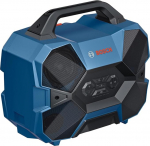 Bosch Professional 18V/12V System Akku-Bluetooth-Lautsprecher GPB 18V-6 C (Bluetooth, USB, Multi-Speaker Sound, ohne Akku/Ladeger&auml;t)