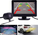 Teabelle 4,3-tolline auto tagumise vaate kaamera komplekt TFT LCD monitor