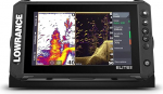 Lowrance Elite FS 9 kalaotsija koos 3-in-1 aktiivse pildistamisanduriga, eellaaditud, C-MAP kontuurid + graafika