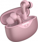 Fresh 'n Rebel Twins Ace Bluetooth k&otilde;rvaklapid h&uuml;briidse aktiivse m&uuml;rasummutusega, juhtmevabad k&otilde;rvaklapid ENC-mikrofoniga, Bluetooth 5.3, IPX4 pritsmekindel, 34 tundi kestev m&auml;nguaeg (roosa)