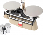 Vituord Precision Mechanical Scale, Analytical Double Shell Scales for Laboratories, with Zero Adjustment Button, Weight Set, Weighing Range 0.1G - 2000G, For College Laboratory