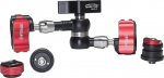 IFOOTAGE Magic Arm klamber MA3-4, 7-tolline, reguleeritav h&otilde;&otilde;rdumine, liikuv Magic Arm 1/4-tollise ja 3/8-tollise keermega kruviga DSLR kaamerarigile / LCD monitorile / LED tuledele