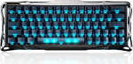 GravaStar Mercury V60 Pro 60% Hall Effect Gaming Keyboard, 8000Hz Rapid Trigger Keyboard, 0,005 mm RT, magnetiline l&uuml;liti, SnapKey, CNC alumiinium, 0,125 ms latentsus, PC/Mac (Gunmetal Smoke)