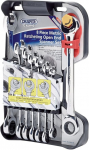 Draper 04619 Expert Hi-Torq metriline rat&scaron;ikuga avatud mutriv&otilde;tmete komplekt (8-osaline)