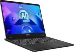 MSI Prestige 14 AI Studio C1VEG-016ES S&uuml;learvuti 14" 2.8K (Intel Core Ultra 7 155H, RAM 16GB, 1TB SSD, Windows 11 Home) Stellar Gray - Hispaania QWERTY klaviatuur