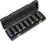 Sealey Premier AK8891M 3/4-tolline neljakandiline v&auml;rvikodeeritud pistikupesa komplekt (8 t&uuml;kki)