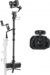 Tilta Float k&auml;eshoitav kardaani tugis&uuml;steem, mis &uuml;hildub DJI RS 2 kardaaniga - V-paigaldusega akuplaat (aku ei kuulu komplekti) GSS-T01-V