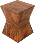 PYRAMID Design k&uuml;ljelaud 45 cm t&auml;ispuidust st&auml;kk Sheesham Stone viimistlusega