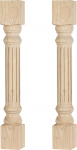 La Vane kabinetisambad 90cm H 12.7cm W 12.7cm D Traditsioonilised viimistlemata koonilised kummist puidust asendusjalad suurele s&ouml;&ouml;gilauale ja k&ouml;&ouml;gilauale