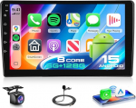 VECHTEL 8 Kern 6G+128G Autoradio Android 15 f&uuml;r Opel Astra/Zafira/Antara 2006-2010, 9'' IPS HD puuteekraaniga Autoraadio koos Drahtlos Carplay Android Auto DSP GPS Wi-Fi USB Bluetooth FM RDS Radio Kamera