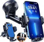 2026 S&otilde;jaline klass: Mobiiltelefoni hoidja auto uuendamine, tugev iminapp ja ventilatsiooniklamber, mobiiltelefoni hoidja auto 360&deg; mobiiltelefoni hoidja auto armatuurlaual ketas iPhone 17 16 15 15 14 13 Pro Max jaoks