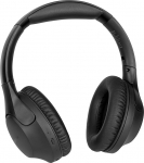 TechniSat STEREOMAN 3 BT juhtmevabad Bluetooth k&otilde;rvaklapid (Bluetooth, Bass Boost, sisseehitatud aku, sisseehitatud mikrofon, reguleeritav k&otilde;rvaklappide pikkus, polsterdatud, muusika juhtimine) Mustad