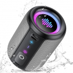 Tiksounds Bluetooth-k&otilde;lar, v&auml;ike muusikakast, Bluetooth 5.4, 15 W v&otilde;imas bass, 12 tundi aku kestvusega, TWS Stereo Surround, IPX7 veekindel, v&auml;lisk&otilde;lar spordi/pidu/reisi jaoks.