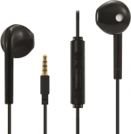2GO In-Ear Stereo Headset Comfort 3,5 mm Stereo Jack Multi-Function Button Dynamic Bass Black