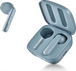 NGS ARTICA Move Rain juhtmevaba peakomplekt, &uuml;hildub Bluetooth 5.3 tehnoloogia ja TWS-iga. 28-tunnine aku, puutetundlik juhtimine, ENC tehnoloogia, sinine