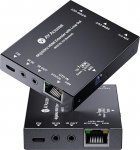 AV Access 4K@60Hz HDMI Over Ethernet Extender &uuml;le Cat6/7 kuni 230ft koos Loop Out'iga, toetab 4K 4:4:4, HDR10, HDCP 2.3, Doby Atmos, DTS:X, kahesuunaline IR, PoC, EDID & ARC Switch (4KEX70L-H2)