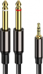 VIOY 2 Pack 6.35mm kuni 3.5mm Stereo Audiokaabel 1m k&otilde;larikaabel arvutile, CD m&auml;ngija, multimeedia k&otilde;larile ja v&otilde;imendile