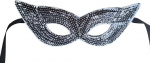 Must Sequin Elegantne Must Sequin mask karnevali maskeraadi jaoks Prom Halloweeni eriline s&uuml;ndmus