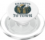 Krampus T | Schauriger Weihnachtsmann | Krampus Maske Bartl PopSockets PopGrip f&uuml;r MagSafe