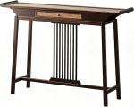 Konsolentisch mit Erhobener Kopf, Console Table mit Schublade, Geeignet f&uuml;r Wohnzimmer, Flur