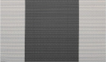 Tischset Rechteckig Abwaschbar, 4er-Set Dreifarbiges Patchwork-L&auml;nglich Platzsets f&uuml;r k&uuml;che Speisetisch Hotel, Platz-Matten, 45x30cm, Grau