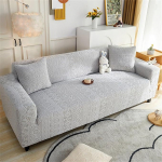 Odot Sofa &Uuml;berzug 1/2/3/4 Sitzer, B&ouml;hmischer Jacquard Universal Stretch Sofabezug, rutschfest Waschbare Couch &Uuml;berzug, Elastischer Sofa Cover Mit Armlehnen Sofaschoner (Anthrazit,2-Sitzer)