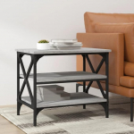 Kohvilaud elutuppa Hall Sonoma 55 x 38 x 45 cm Puitmaterjalist raam t&ouml;&ouml;stuslikus stiilis K&otilde;rvallaud ruumi jookidele, suupistetele ja m&otilde;nedele dekoratiivsetele esemetele Multifunktsionaalne laud