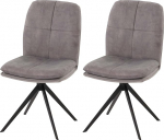 Mendler 2 s&ouml;&ouml;gitooli HWC-M68 K&ouml;&ouml;gitooli Recliner tool P&ouml;&ouml;ratav auto positsiooni metallist kangas / tekstiil - Hall