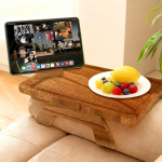 Couch-Tabletts & Sofa-Armlehnentisch - multifunktsionaalne Armlehnen f&uuml;r Couch, perfektes Sofa-Arm-Tablett f&uuml;r Snacks und Getr&auml;nke