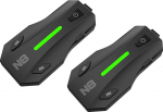 N8 Motorradhelm Headset Bluetooth Mesh 3.0, Helm Intercom f&uuml;r 8 Motorradfahrer in Reichweite von 2000m, Motorradhelm Kommunikationssystem mit 45mm Hi-Fi, Audio-Multitasking, Musik Sharing, 2er Set