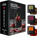 Mill & Mortar Chili v&uuml;rtside kinkekomplekt, Jalape&ntilde;o, Chipotle & Cayenne, 3 t&scaron;illi sorti ilma soola ja lisaaineteta, kingitused meestele