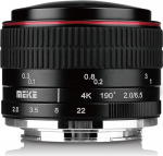 Meike MK 6.5 mm f/2.0 Fisheye Lens for Olympus Panasonic Micro 4/3 Mount Cameras