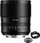 TTArtisan AF 75mm F2 Lens Full Frame Portrait Lens, Large Aperture, Lightweight STM AF Auto Focus Lens for Mirrorless X-Mount Cameras for Portrait Photography