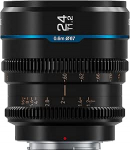 SIRUI Night Walker 24 mm Cine objektiiv manuaalse fookusega, T1.2 suure avaga objektiiv ja S35 kaadri peegelobjektiiv M4/3 kaameratele, BMPCC4K, GH5II, GH6, Z Cam jaoks (MS24M-B, must)