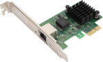 Elprico I226 T1 PCIe X1 2.5G Ethernet v&otilde;rguadapter, RJ45 port PCIe serverikaart, Gigabit Ethernet server adapter