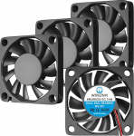 WINSINN 60 mm ventilaator 5 V Double Ball Bearing Brushless 6010 60 x 10 mm Cooling - High Speed (4 tk)