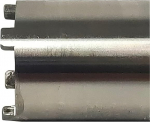 Elektrischer Mittelwellen-Mutter-Steckschl&uuml;ssel f&uuml;r Bafang-Motor, 304 Edelstahl, Schraubenschl&uuml;ssel f&uuml;r 4-Kerben-Verriegelungsringe, Silber