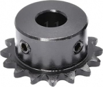 Kettenrollenzahnrad, 04C Rollenkettenrad 10T-23T 6,35 mm Teilung Bohrung 5-16 45 Stahl Industrie(20 hammas, 8mm)