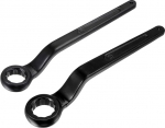 QUARKZMAN Offset Ring Spanners 32 mm 27 mm Made of High-Quality Carbon Steel Pack of 2