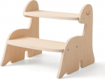 Promise Babe Montessori Learning Tower Wooden Step Stool for Children, Against Wall Cupboard Dinosaur Baby Step Stool 2 Levels Children's Furniture Animal Dino Wood Baby Toddler Room Bathroom Kitchen