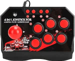Arcade Fight Stick, Wired Arcade Joystick Universal Portable Arcade Fight Stick Computer Game Controller Accessories for Switch/PC/PS3