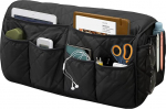 Gloserin Sessel-Caddy, Sofa-Armlehnen-Organizer, rutschfester Liege-Organizer, Fernbedienungshalter f&uuml;r Liegestuhl, Couch-Caddy mit 14 Taschen, Stauraum f&uuml;r TV-Fernbedienung, Telefon, Zeitschrift