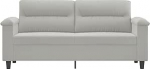 359562 2-kohaline diivan helehall 140 cm mikrofiiberkangast