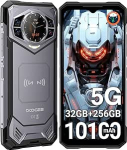DOOGEE S200 V&auml;limaa mobiiltelefon ilma lepinguta 5G Android 14, 32GB RAM + 256GB/2TB ROM V&auml;limaa nutitelefon, 10100mAh (33W) ehitusplatsi mobiiltelefon, 6,72-tolline FHD + 120Hz, 100MP + 20MP,