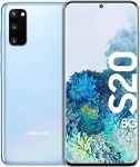 Samsung Galaxy S20 5G nutitelefoni pakett (15,83 cm) 128 GB sisem&auml;lu, 12 GB RAM, h&uuml;briid SIM, Android, sisaldab 36 kuu garantiid [eksklusiivne Amazonis] Saksa versioon Cloud Blue
